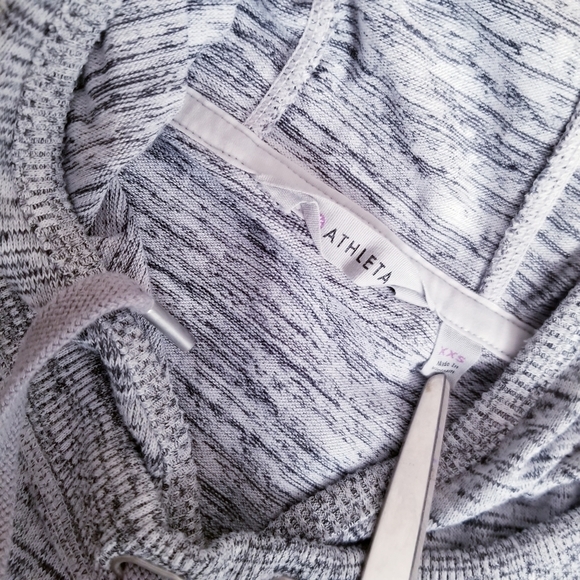 ATHLETA Techie Sweat Comfort Hooded Sweater Dress - Picture 15 of 16